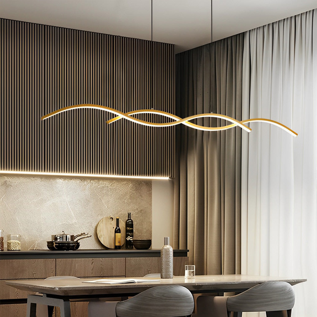 WINTERBOURNE WAVING LED CHANDELIER