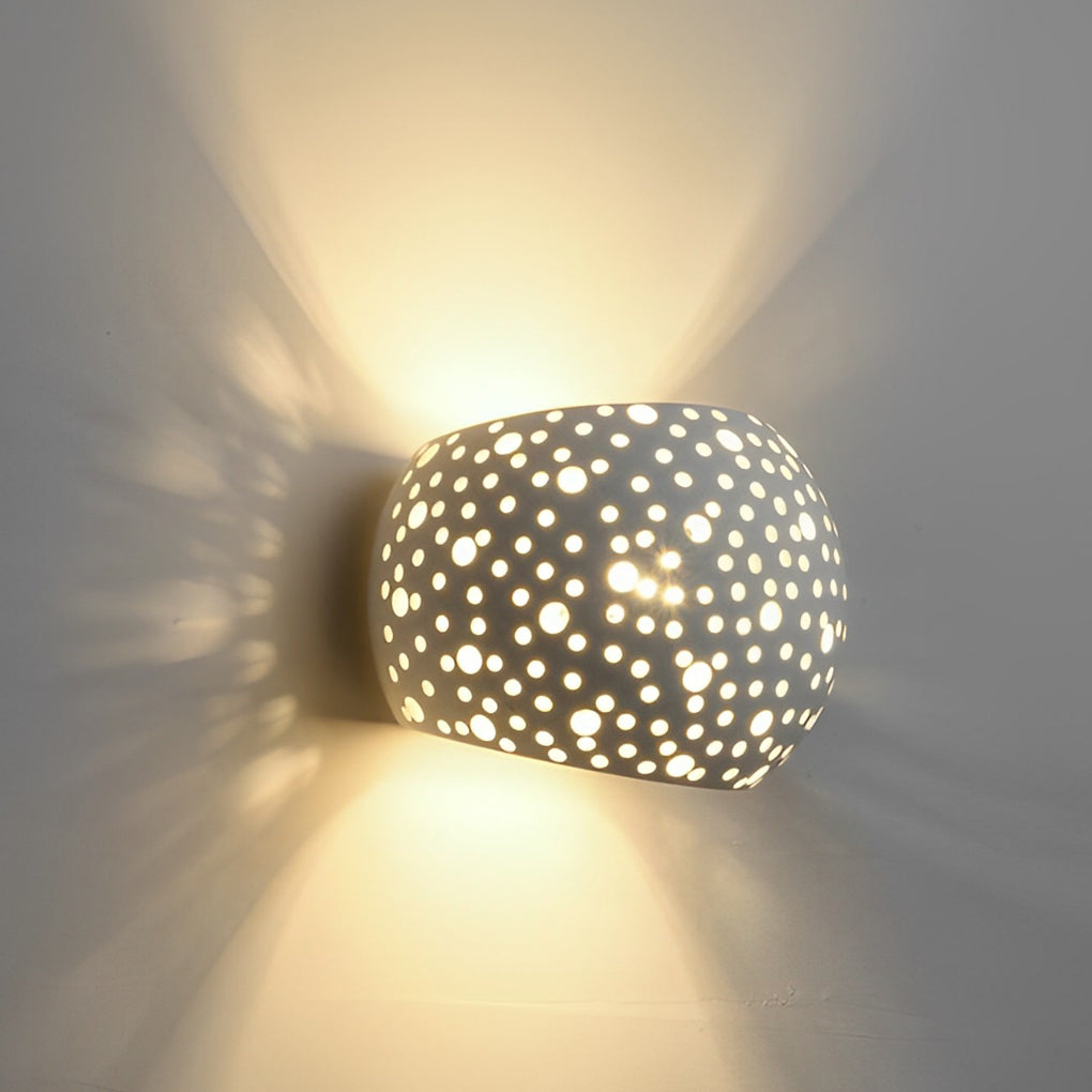 WHITBY CIRCULAR HOLLOW LED WALL SCONCE