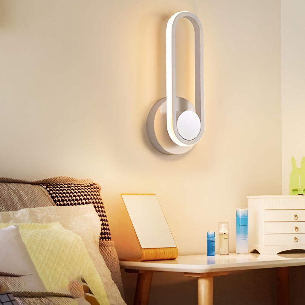 WINTHROP 330° SWIVEL ROUNDED RECTANGLE LED WALL SCONCE