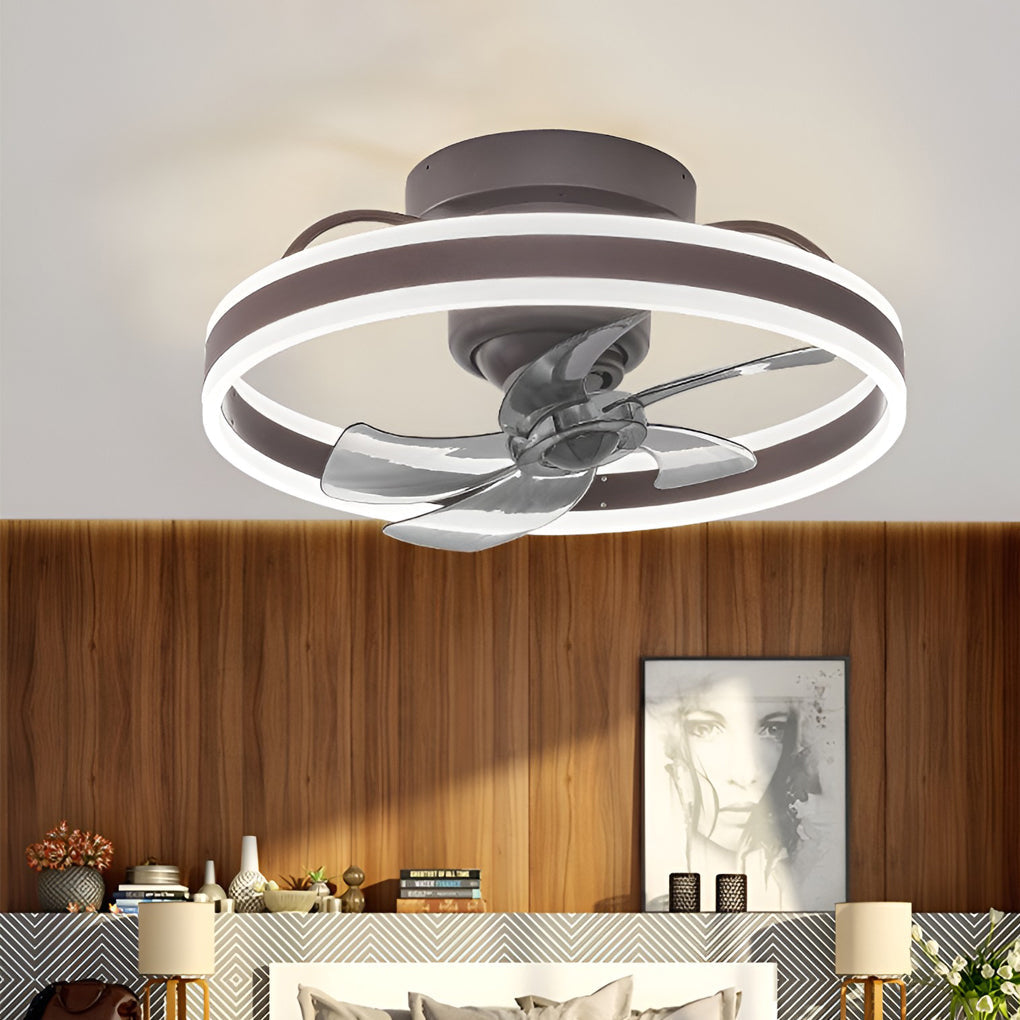WINTHORPE CIRCULAR DIMMABLE LED CEILING LIGHT WITH 360° ROTATION