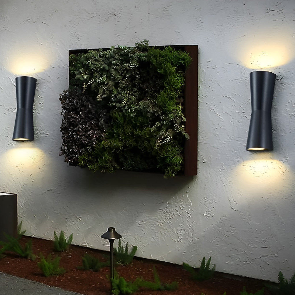 WINTHROP AQUA SHIELD WALL SCONCE WITH DUAL LED BEAMS