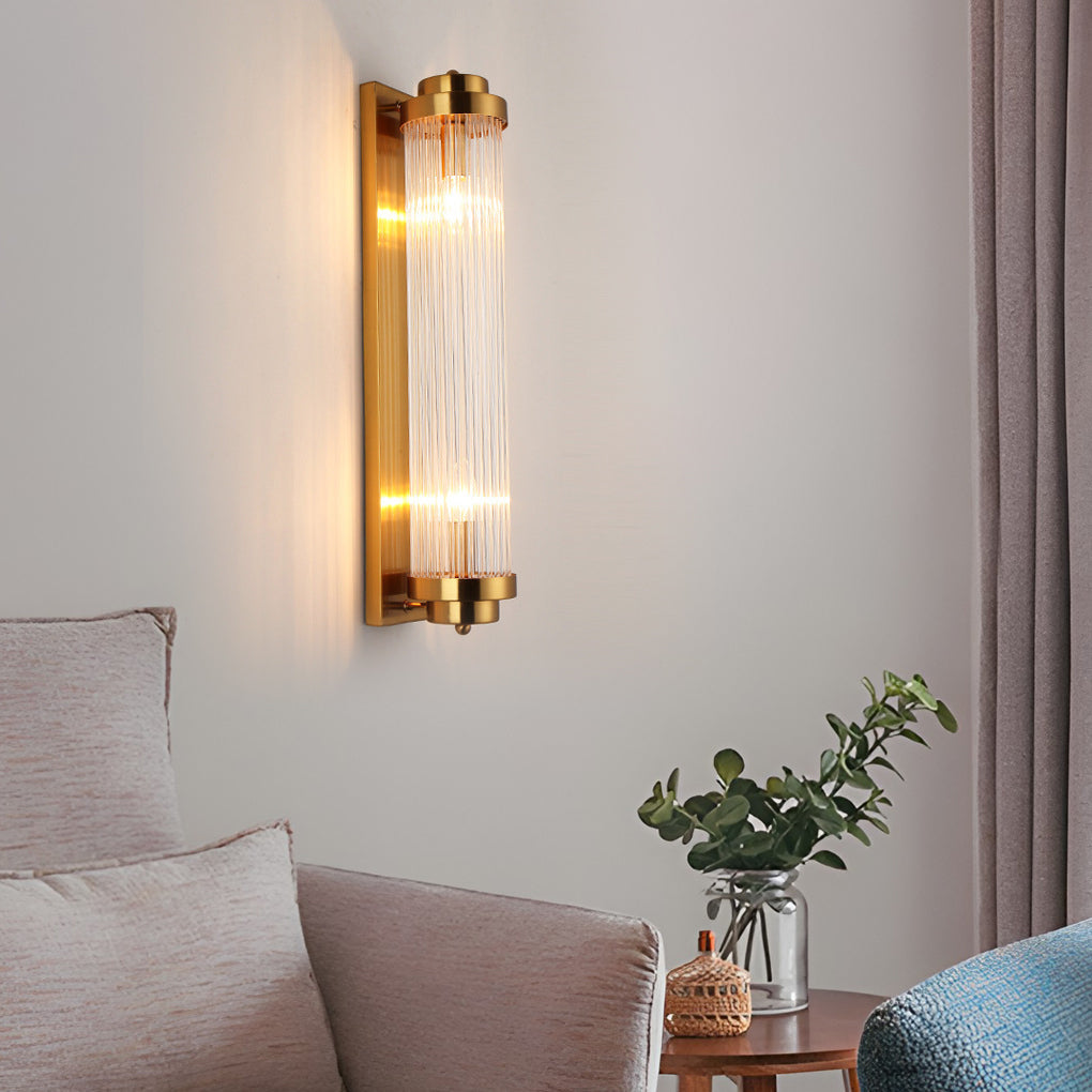 WINTERBOURNE CRYSTAL GLOW WALL SCONCE WITH ADJUSTABLE WARM WHITE LIGHT