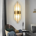 CHARLESTON CRYSTAL TRI-LEVEL DIMMABLE WALL SCONCE