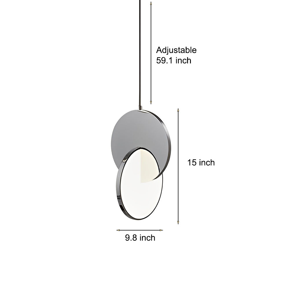 WILLOUGHBY ROUNDEL STAINLESS ILLUMINATOR"
2. "FENWICK MODERNIST ACRYLIC GLOBE LIGHT"
3. "CAVENDISH LUMINOUS CIRCLE PENDANT"
4. "BROMLEY ARTISANAL LED SUSPENSION LIGHT"
5. "LAVINGTON CONTEMPORARY ACRYLIC RING LAMP"
6. "HASTINGS POLISHED STEEL ORB PENDANT"