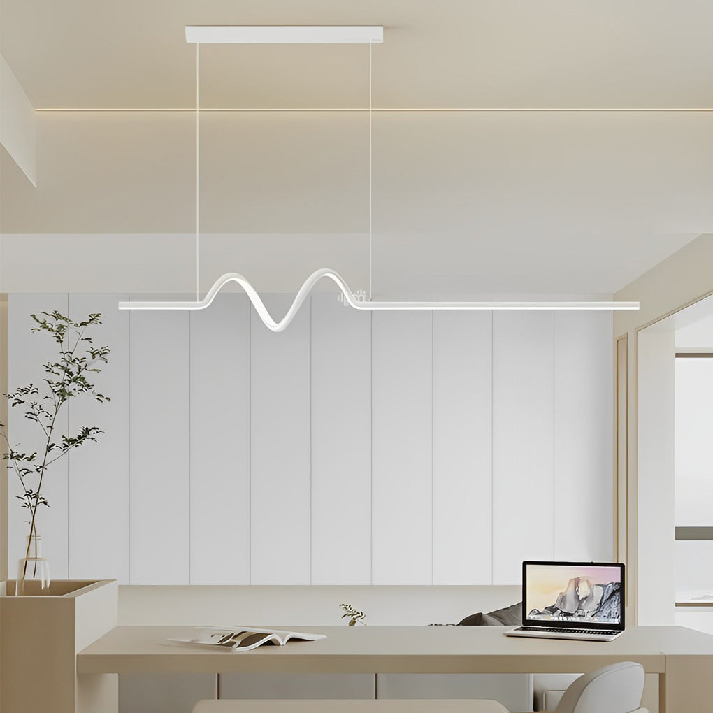 WINTERBOURNE WAVY LED SUSPENDED LIGHTING