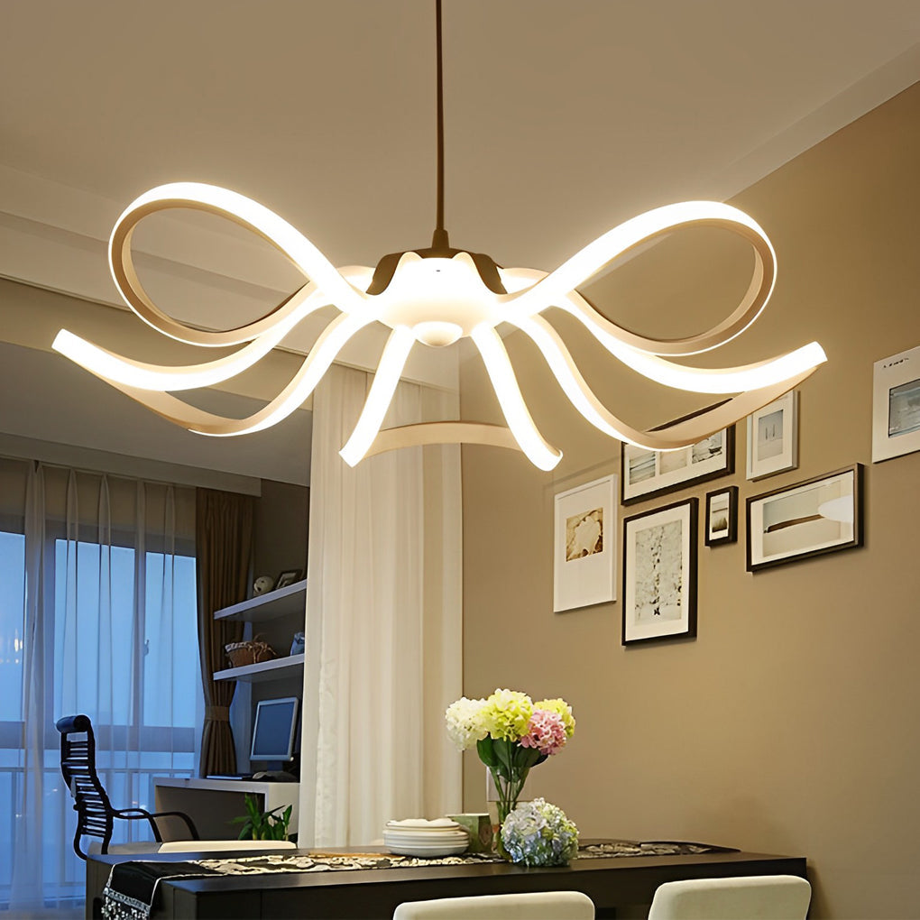 FLORENTINE WHISPERING PETALS DIMMABLE LED CEILING LIGHT