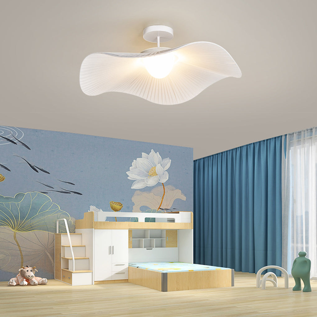 WINCHESTER PETAL-TRIMMED DIMMABLE CEILING LANTERN