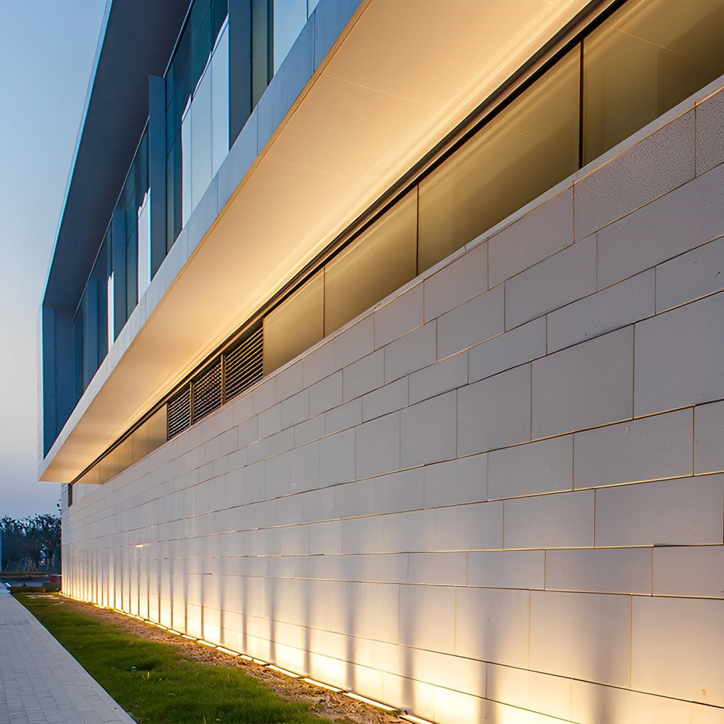 WINDSOR VISTA RECTANGULAR OUTDOOR LED WALL WASHER LIGHTS