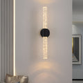 RAVENWOOD IRON AND ACRYLIC CYLINDRICAL WALL SCONCE
