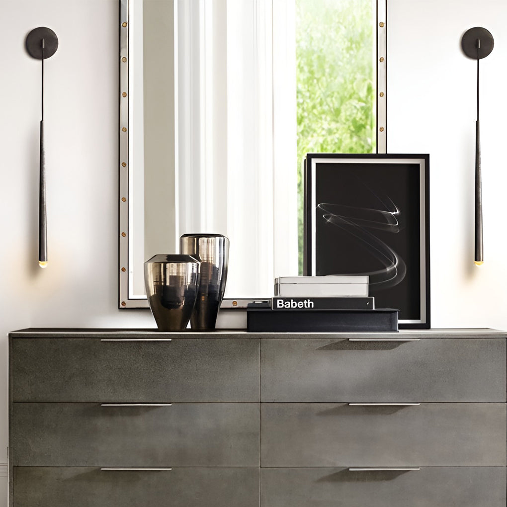 WINTHORPE CRYSTAL STRIP WALL SCONCE