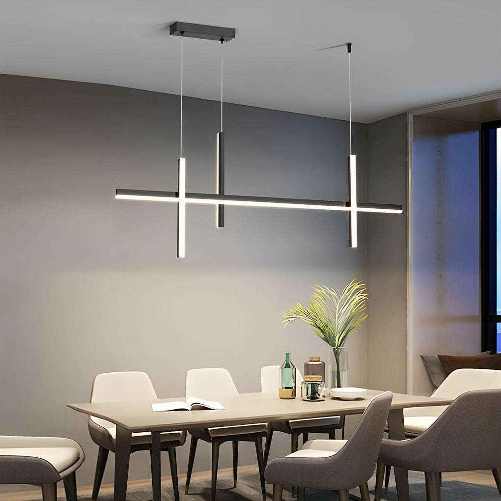 FENWICK LONGLINE DIMMER CHANDELIER WITH GRADUAL LIGHT CONTROL