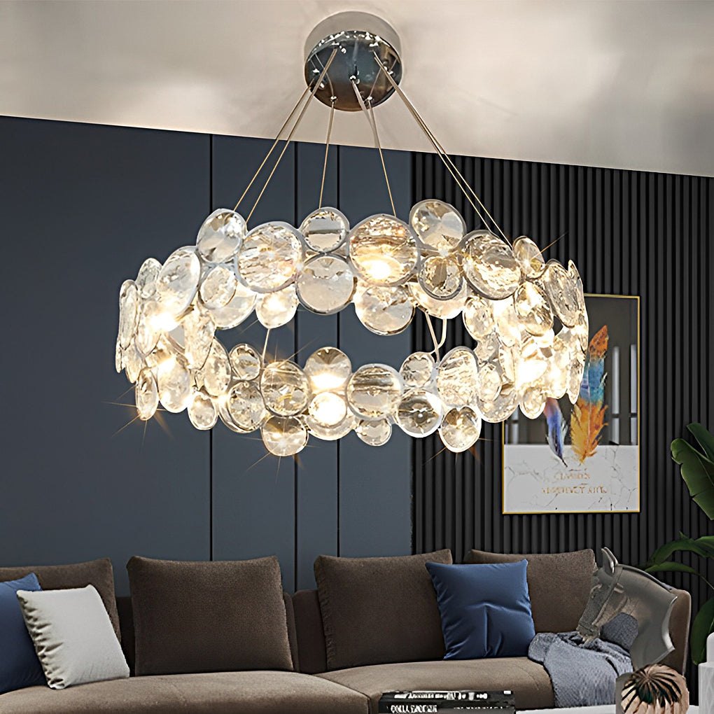 WINTERBOURNE ORB CRYSTAL PENDANT LIGHT