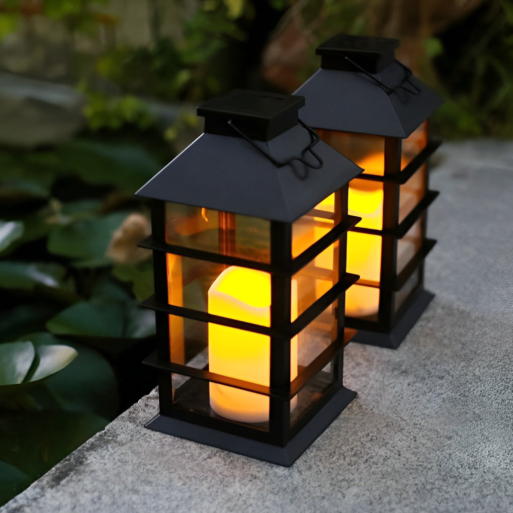 RAVENSCROFT SOLAR ILLUMINATOR - WATER-RESISTANT LED LANTERN FOR OUTDOOR USE