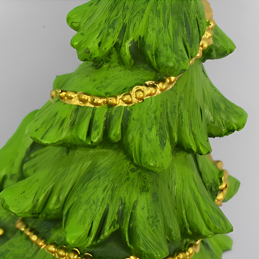 WINTHORPE SOLAR-POWERED RESIN CHRISTMAS TREE GROUND LIGHTS