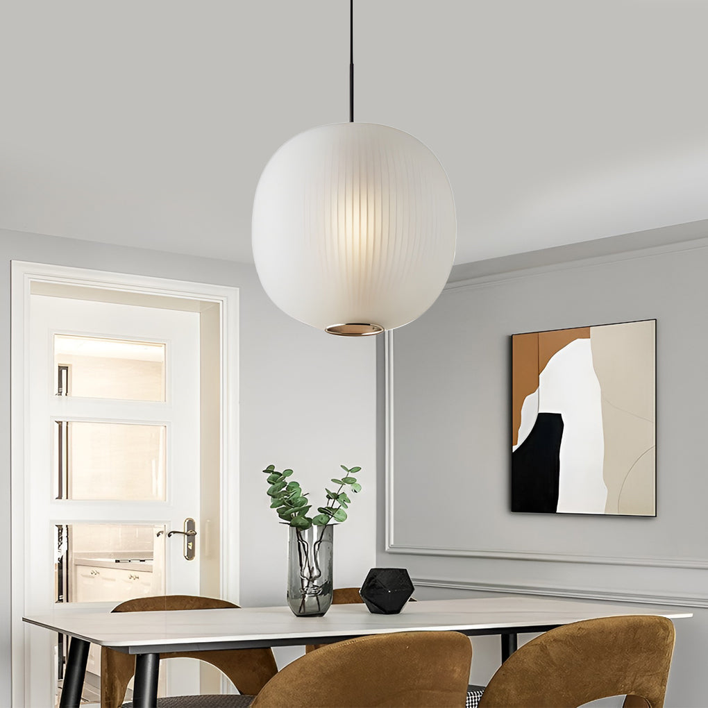 WINTHROP ORB GLASS HANGING LANTERN LIGHT