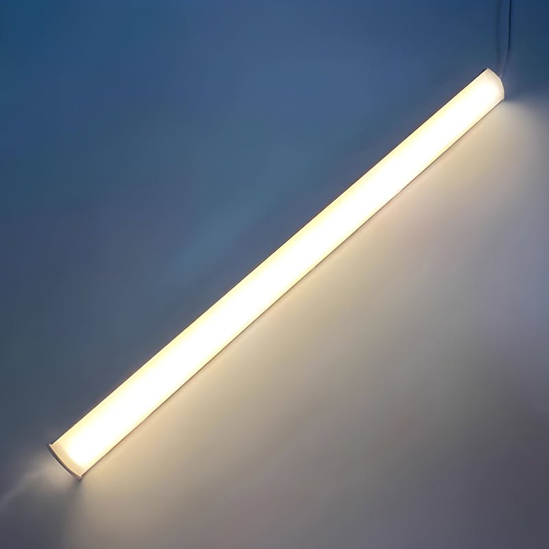 1. **WILLOUGHBY LED LUMINAIRE SET** - A collection of six elongated 12V LED bars designed for seamless surface mounting, ideal for illuminating cabinets with precision.

2. **SAVILLE SHIMMER STRIP LIGHTS** - Six sleek, surface-mounted LED strips that deli