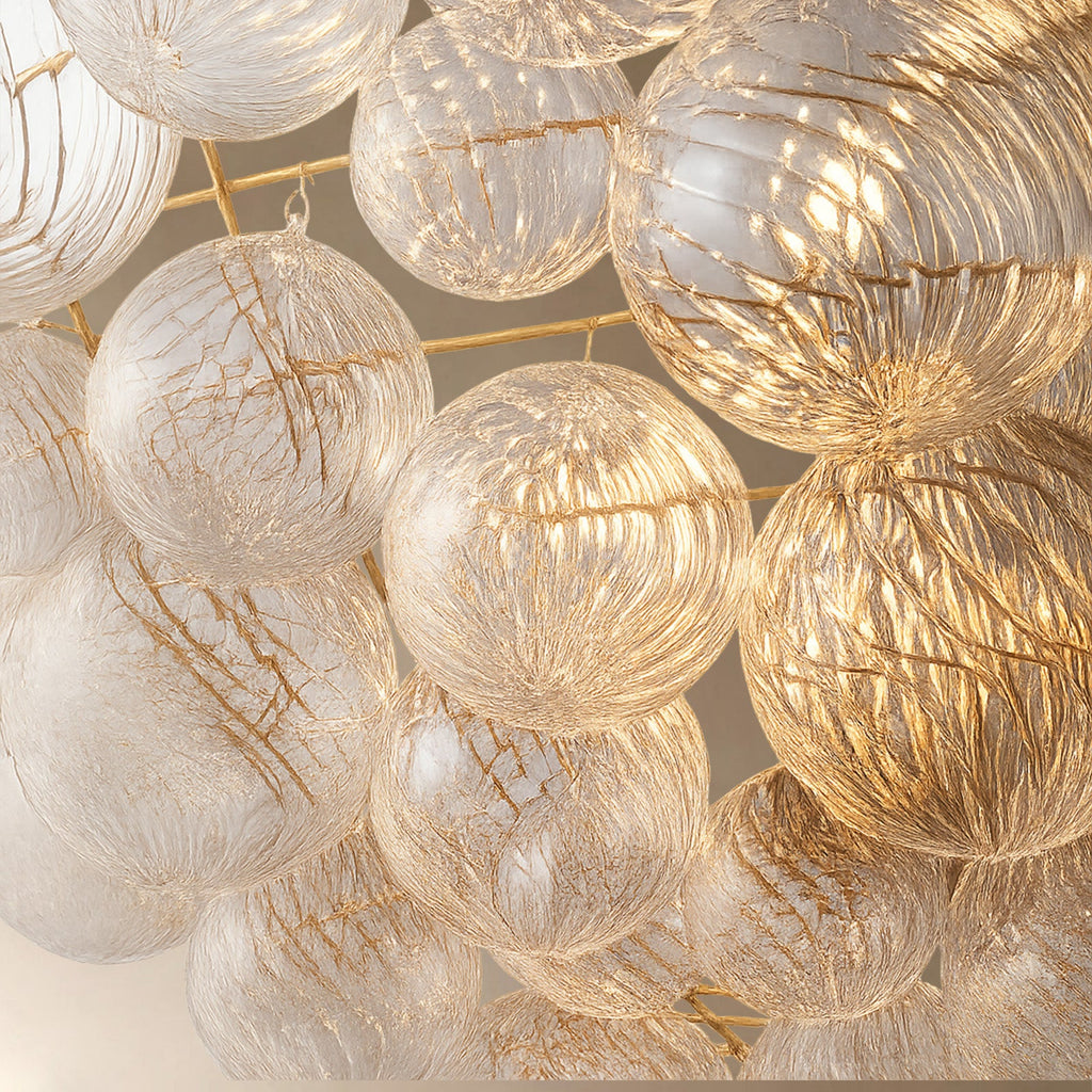 CELESTIAL ORB CRYSTAL LIGHTING FIXTURE