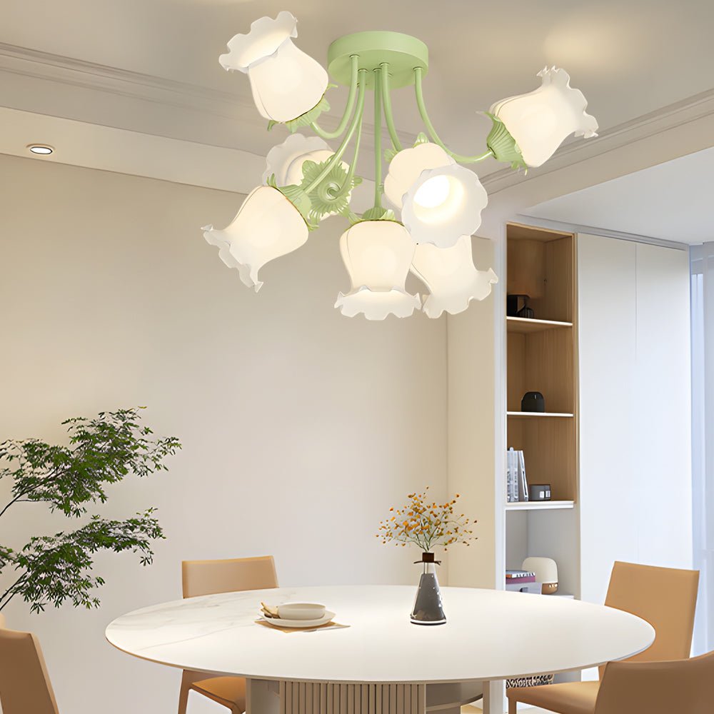 WINDSOR BLOOM SEVEN-ARM DIMMABLE CEILING LANTERN