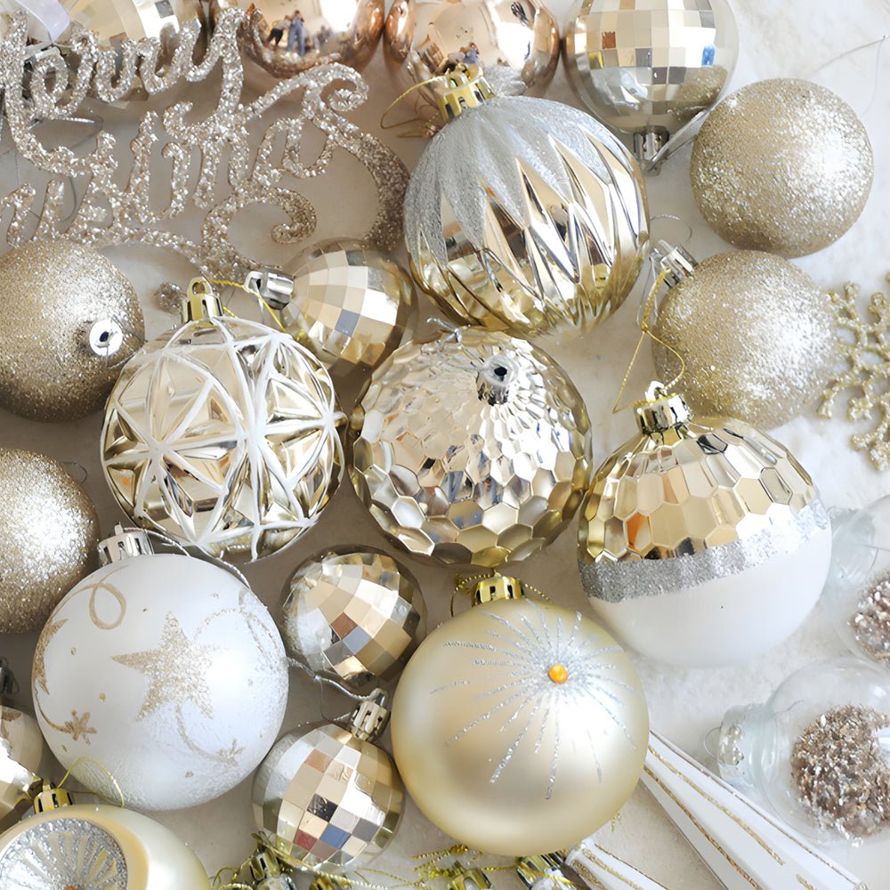 RAVENHALL GILDED ORBS CHRISTMAS DECORATIVE SET"
2. "WINSLOW SPARKLING GARNET BAUBLES COLLECTION"
3. "BENTLEY SHIMMERING SPHERE HOLIDAY ACCENTS"
4. "CAVENDISH LUSTROUS PENDANT ORNAMENT SET"
5. "THORNBURY GLIMMERING BALLS FESTIVE DECORATIVE ASSORTMENT"
6. "