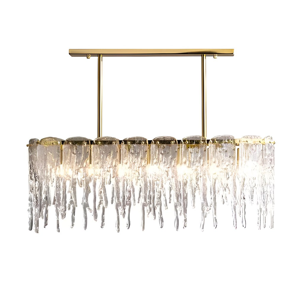 WINDSOR CRYSTAL DROPLET CHANDELIER WITH DIMMING FEATURE