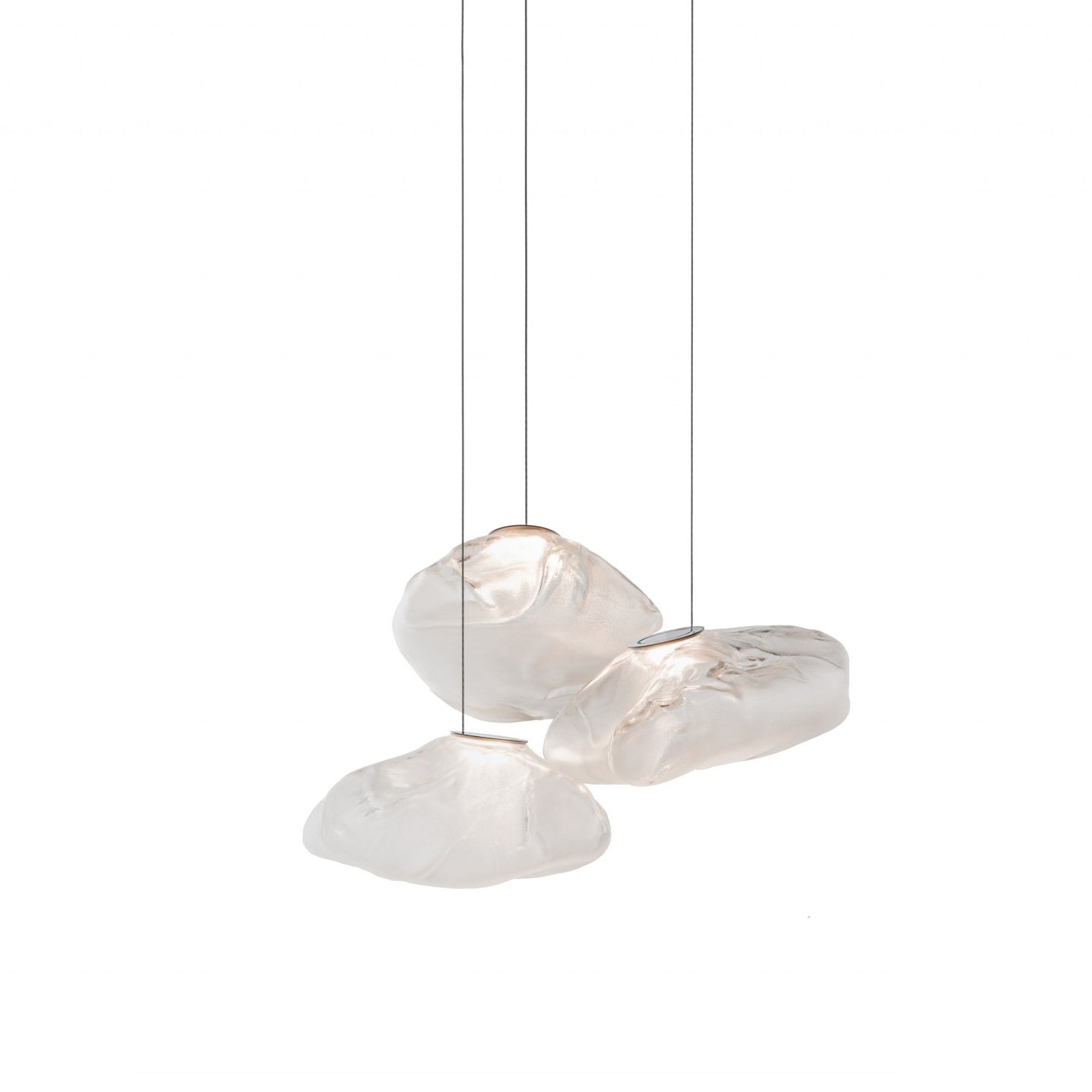 FENWICK VINTAGE GLASS ORB HANGING LAMP