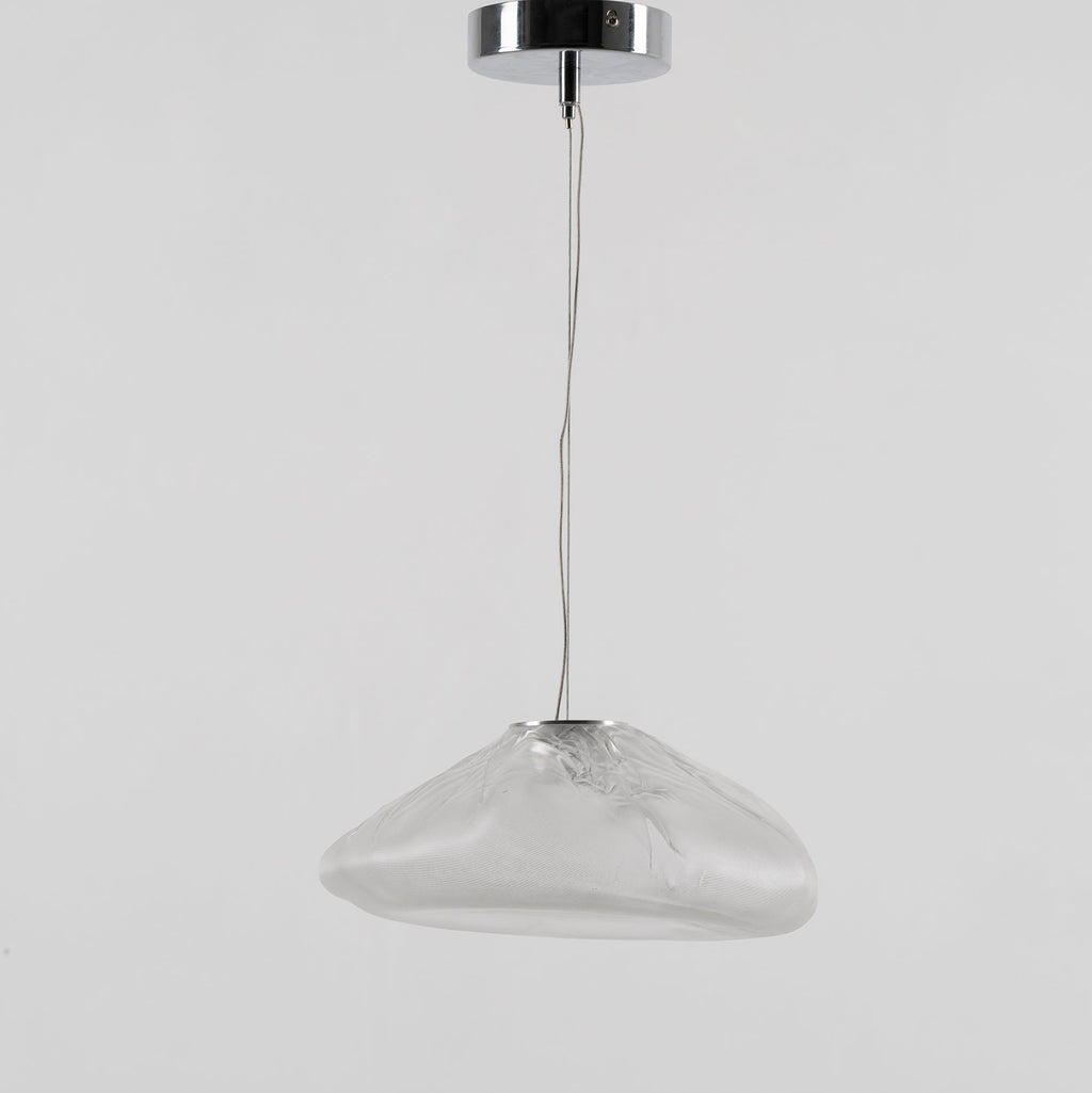 FENWICK VINTAGE GLASS ORB HANGING LAMP