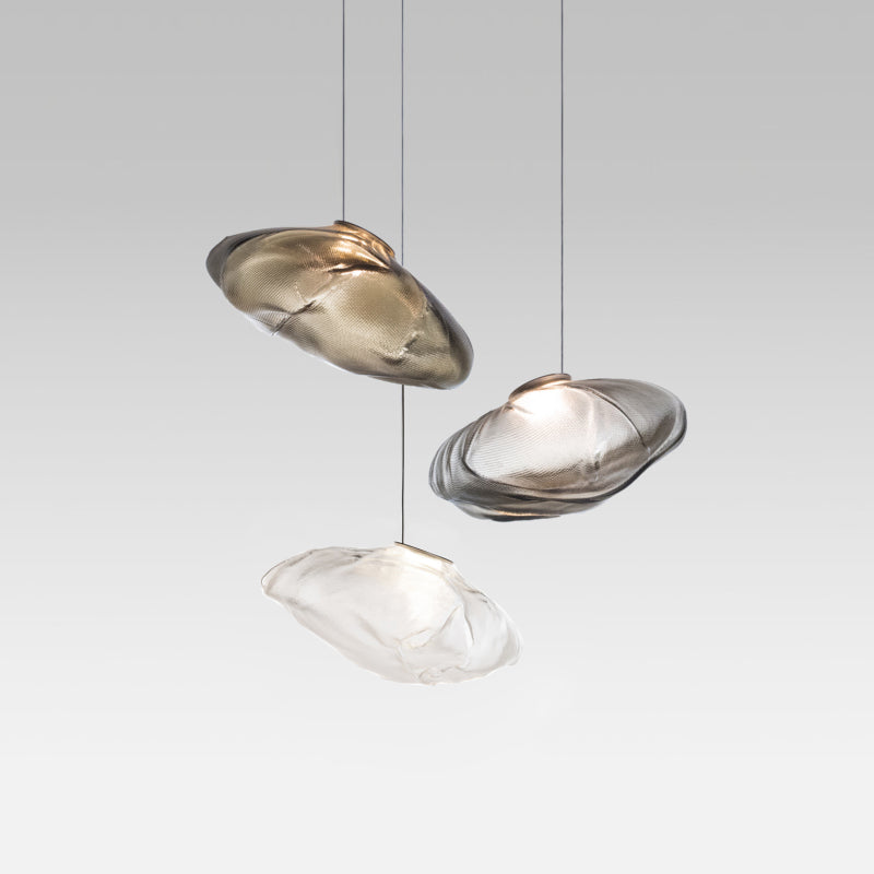 FENWICK VINTAGE GLASS ORB HANGING LAMP