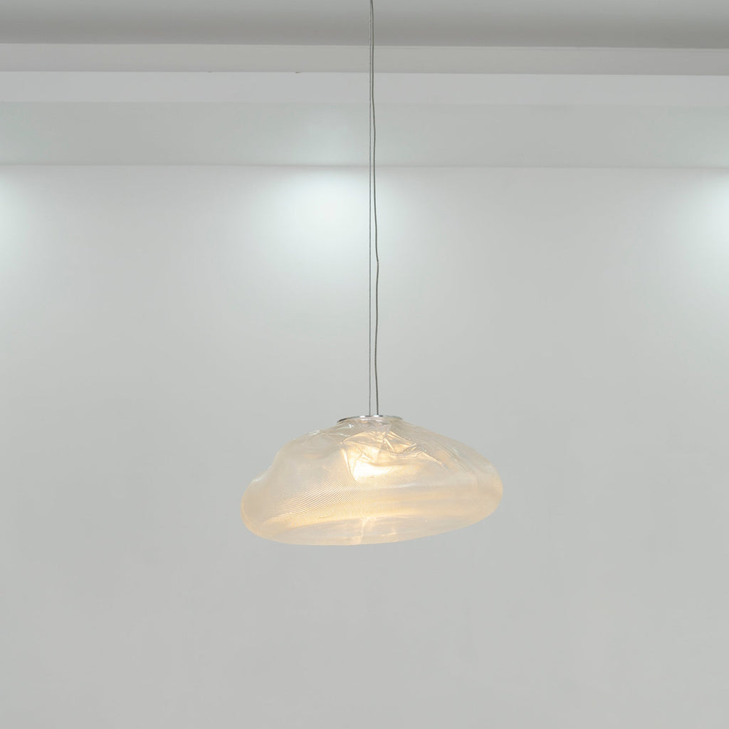 FENWICK VINTAGE GLASS ORB HANGING LAMP
