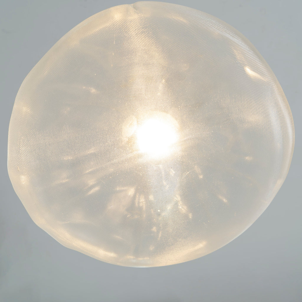FENWICK VINTAGE GLASS ORB HANGING LAMP