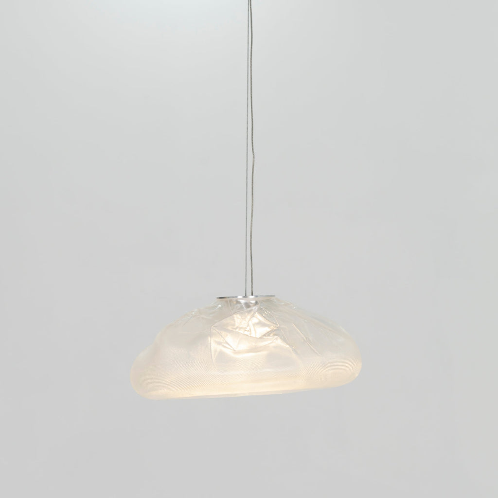 FENWICK VINTAGE GLASS ORB HANGING LAMP