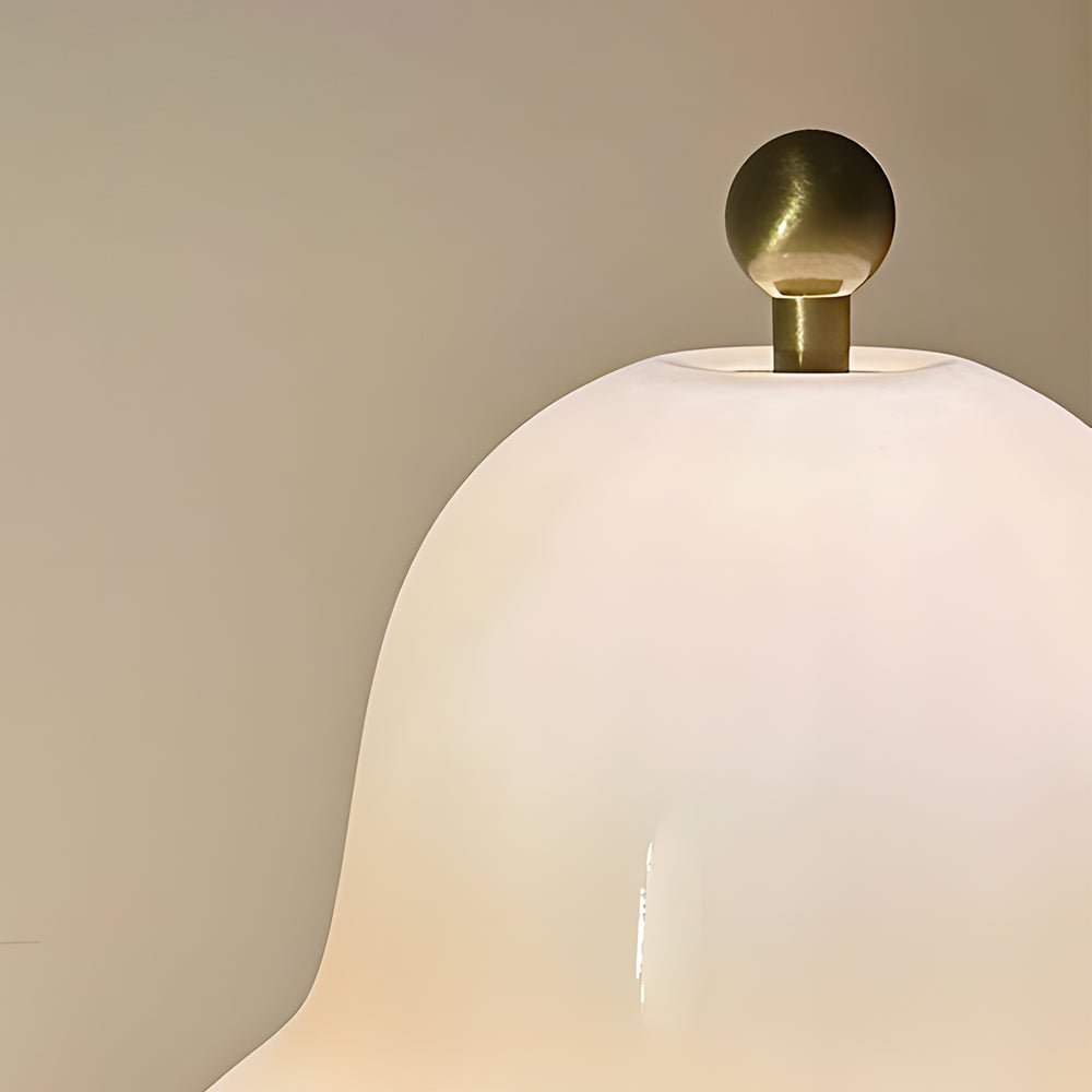 WINTERBOURNE 7.5-INCH PEAR-SHAPED GLASS LED LAMP WITH TOUCH CONTROL