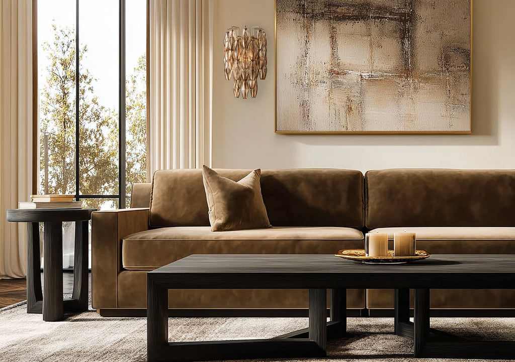 VIGNEUX SLIM SMOKE-COLORED WALL LANTERN