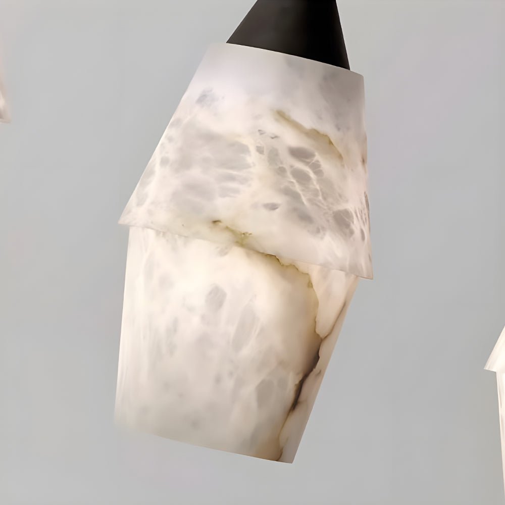 CHARLESTON ALABASTER ISLAND LANTERN, 1-BULB KITCHEN PENDANT