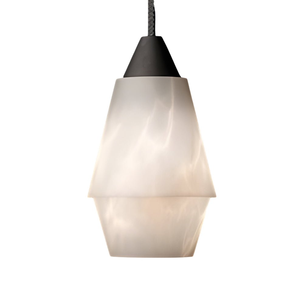 CHARLESTON ALABASTER ISLAND LANTERN, 1-BULB KITCHEN PENDANT