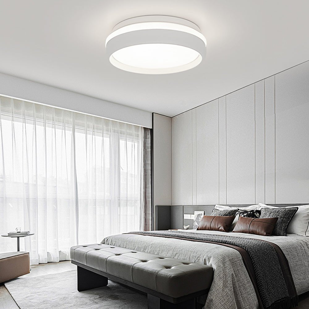 WINTERBOURNE 7.9-INCH ACRYLIC FLUSH MOUNT LED CEILING LAMP