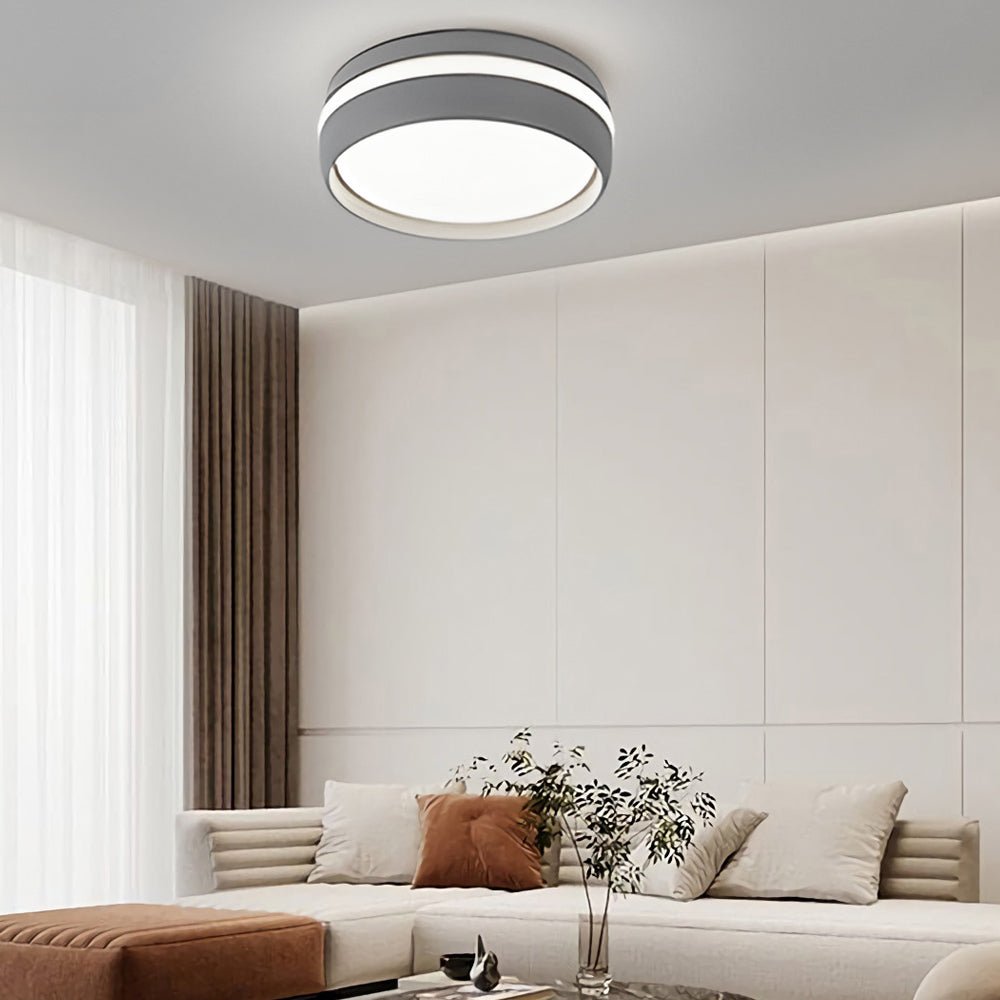 WINTERBOURNE 7.9-INCH ACRYLIC FLUSH MOUNT LED CEILING LAMP