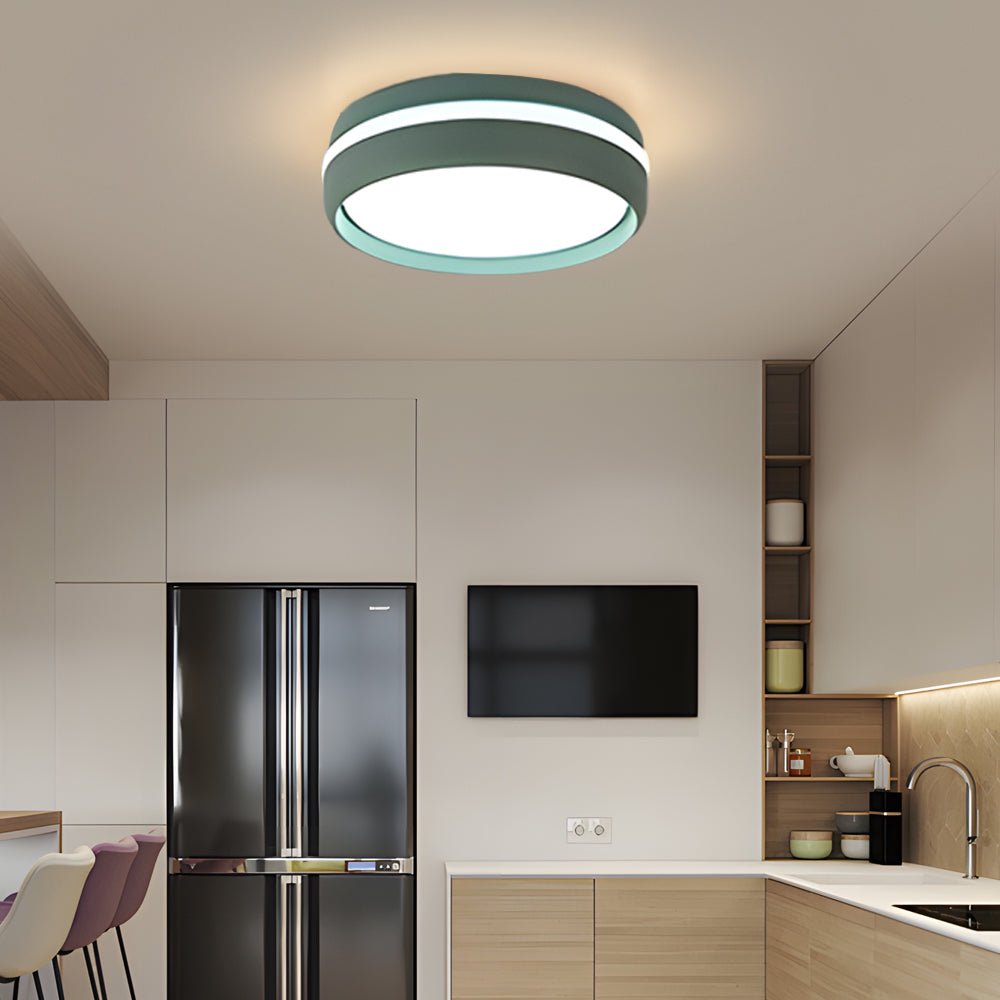 WINTERBOURNE 7.9-INCH ACRYLIC FLUSH MOUNT LED CEILING LAMP