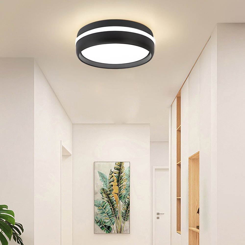 WINTERBOURNE 7.9-INCH ACRYLIC FLUSH MOUNT LED CEILING LAMP