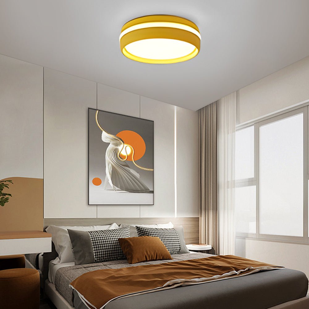 WINTERBOURNE 7.9-INCH ACRYLIC FLUSH MOUNT LED CEILING LAMP
