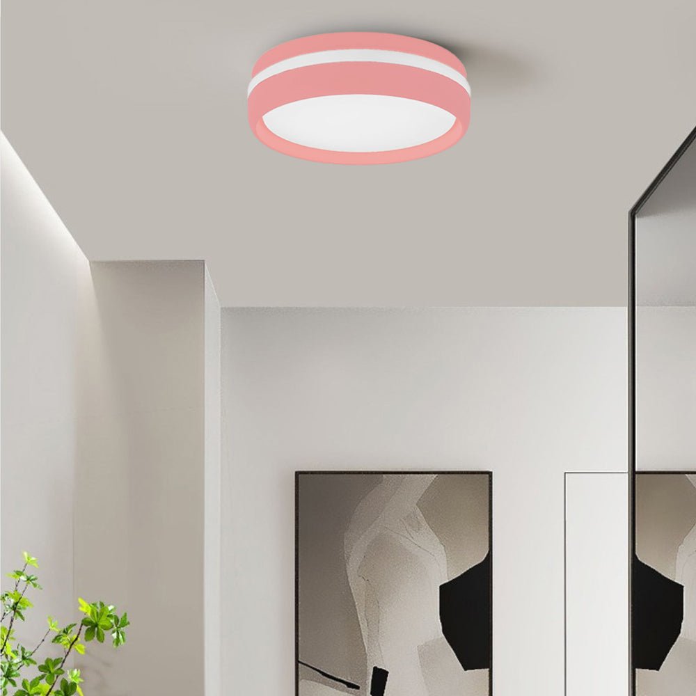 WINTERBOURNE 7.9-INCH ACRYLIC FLUSH MOUNT LED CEILING LAMP
