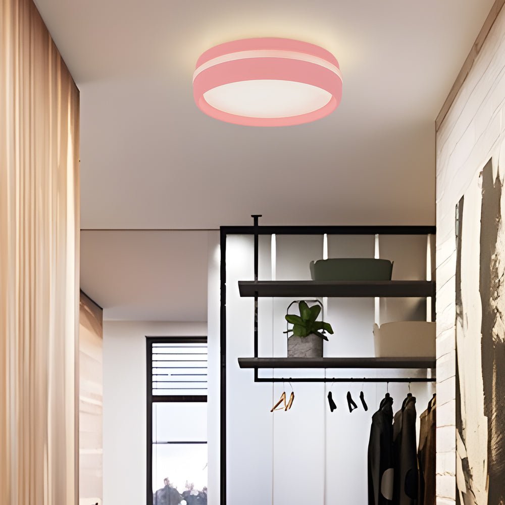 WINTERBOURNE 7.9-INCH ACRYLIC FLUSH MOUNT LED CEILING LAMP