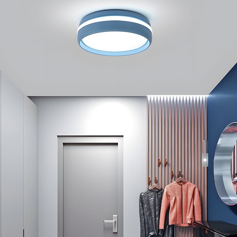 WINTERBOURNE 7.9-INCH ACRYLIC FLUSH MOUNT LED CEILING LAMP
