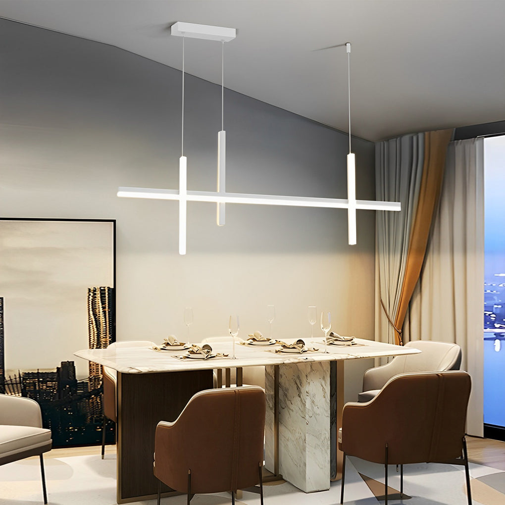 FENWICK LONGLINE DIMMER CHANDELIER WITH GRADUAL LIGHT CONTROL