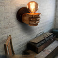 WINTHROP HANDSCULPT WALL SCONCE IN RESIN