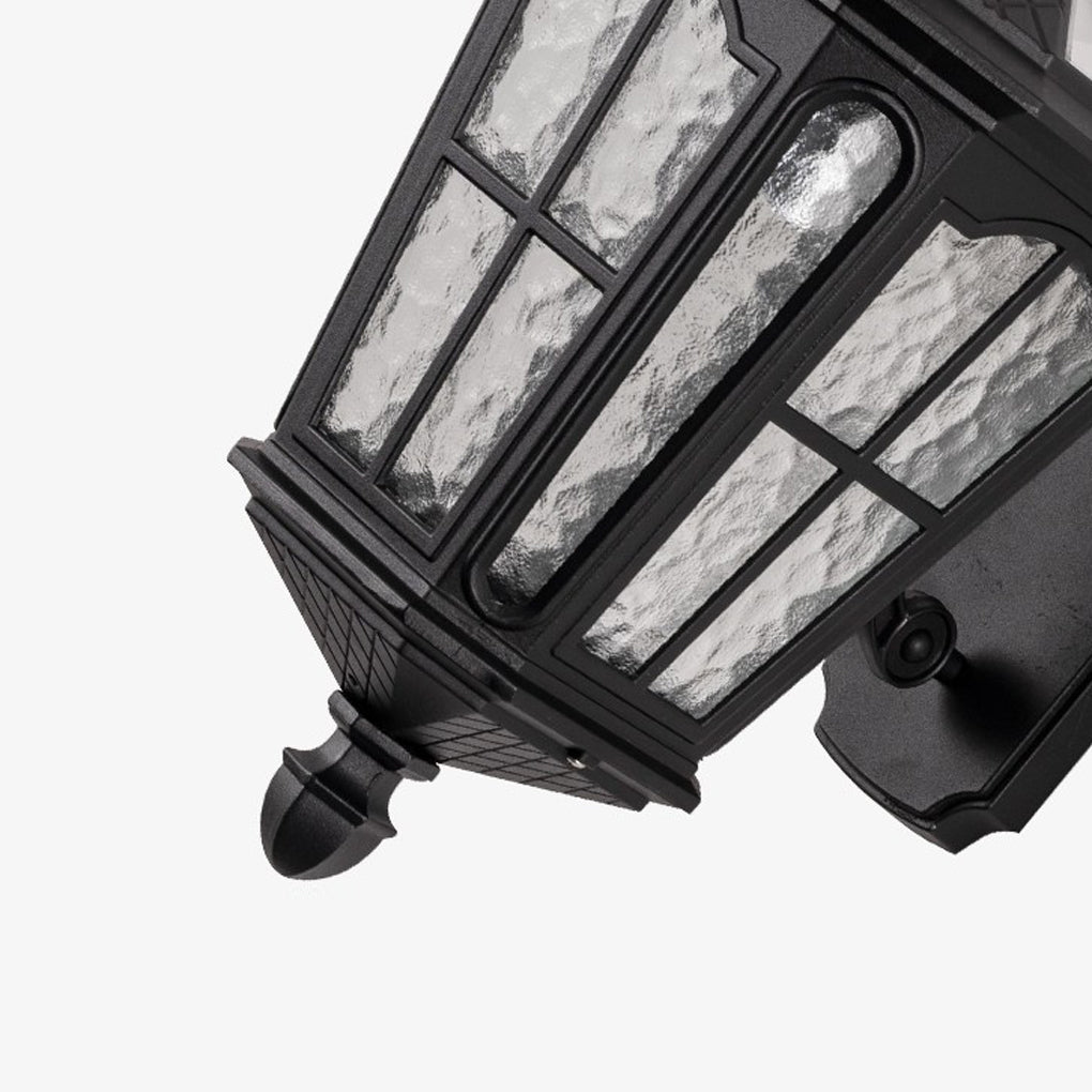WHITBY SOLAR-POWERED ALUMINUM WALL SCONCE WITH WATER-RESISTANT LED LIGHTING