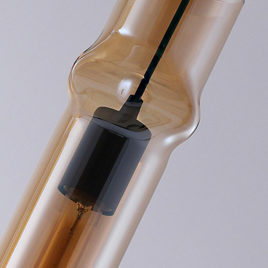 WINTHORPE CYLINDRICAL GLASS PENDANT CHANDELIER