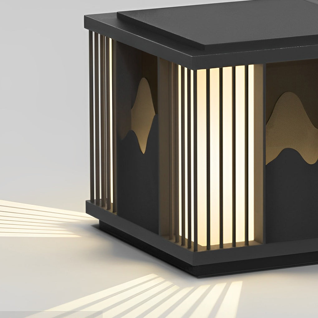 BLACKWATER MOUNTAINVIEW SOLAR LUMINAIRE POST CAP LIGHTS