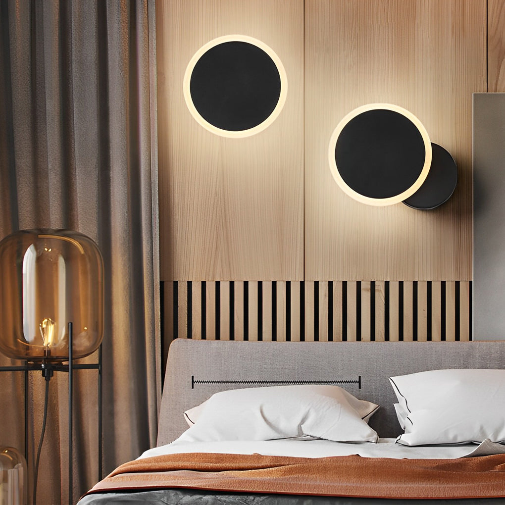 CHATHAM CIRCULAR ROTATING LED WALL SCONCE
