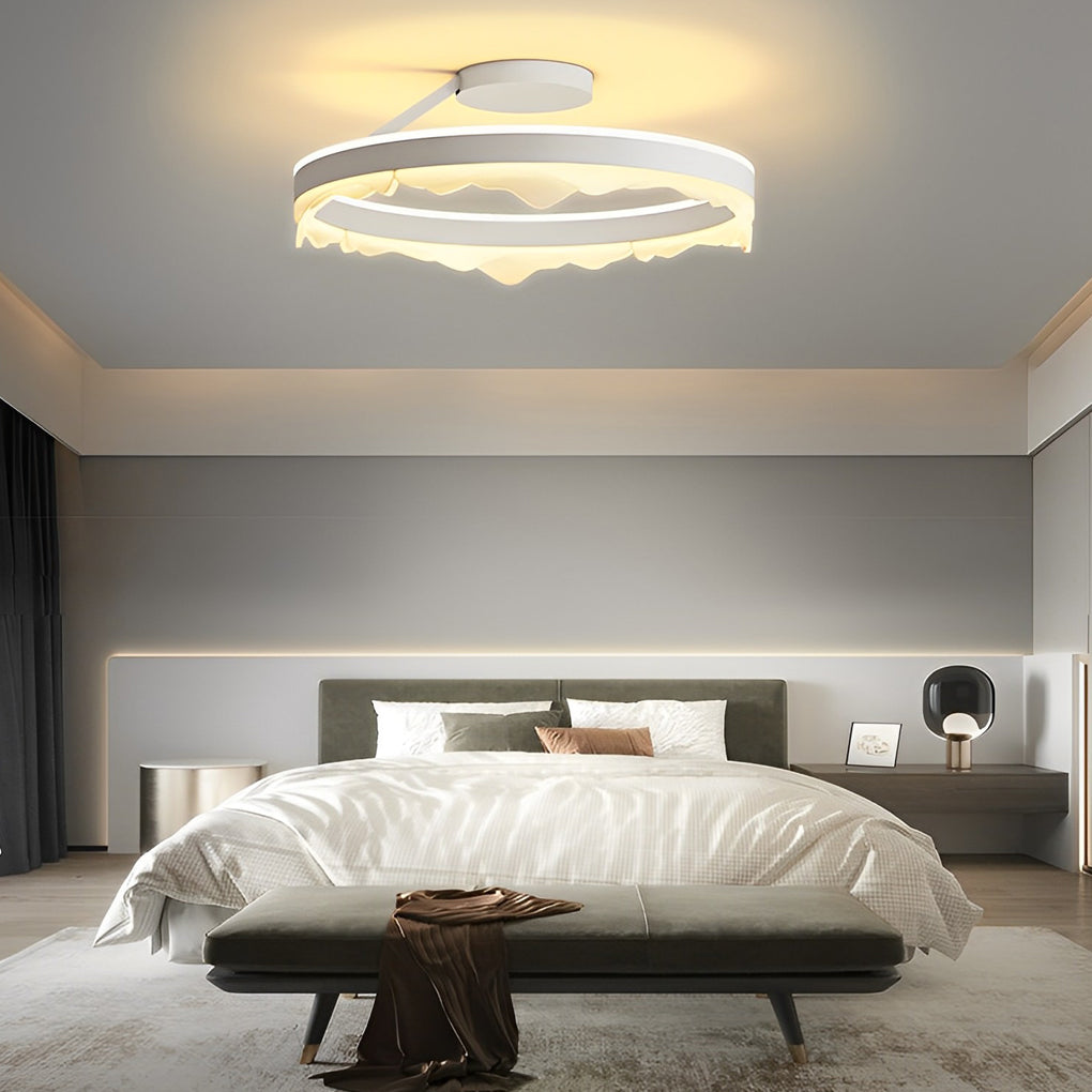 WINTHORPE CIRCULAR DIMMABLE LED CEILING FIXTURE