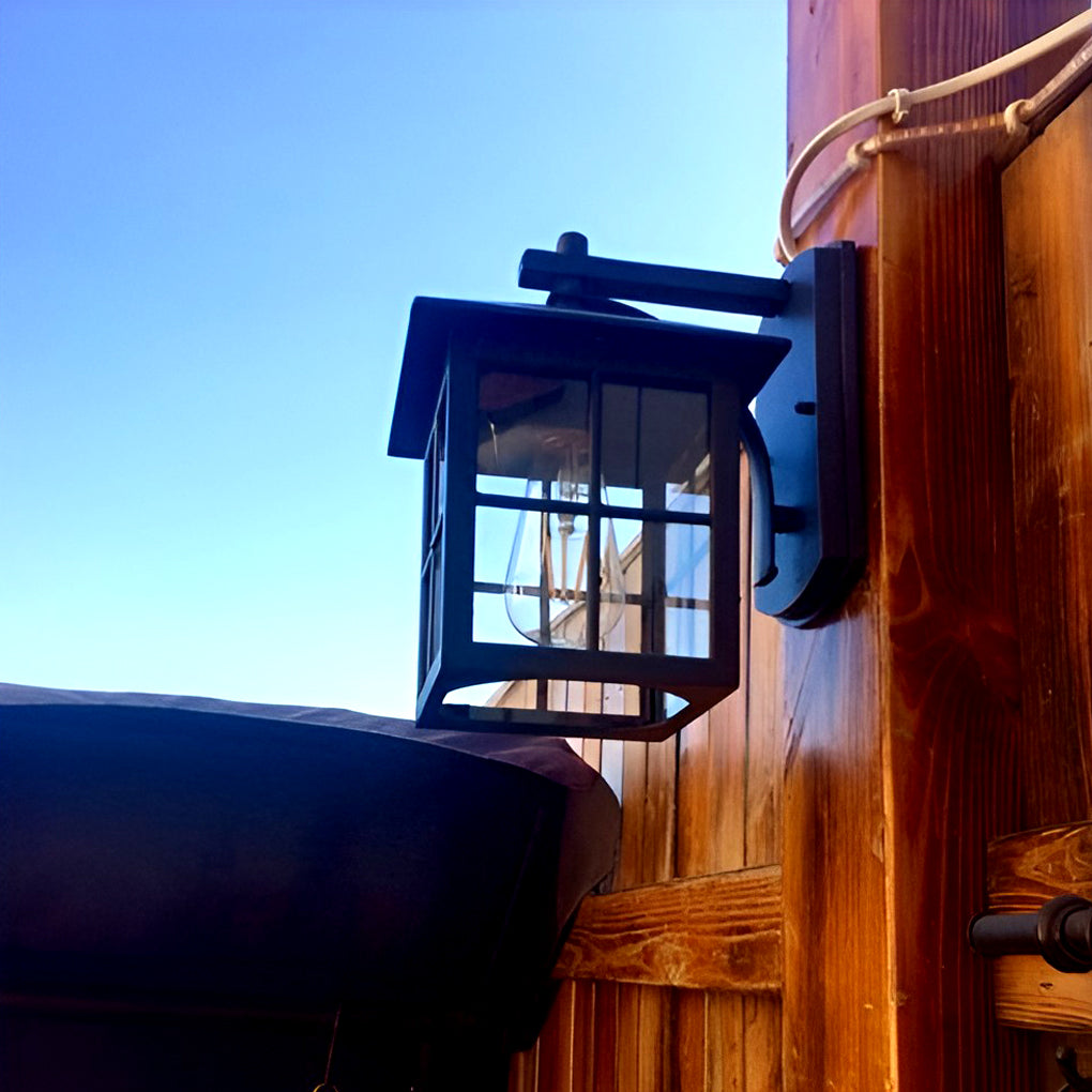 WHITBY GLAZED GARDEN WALL LANTERN